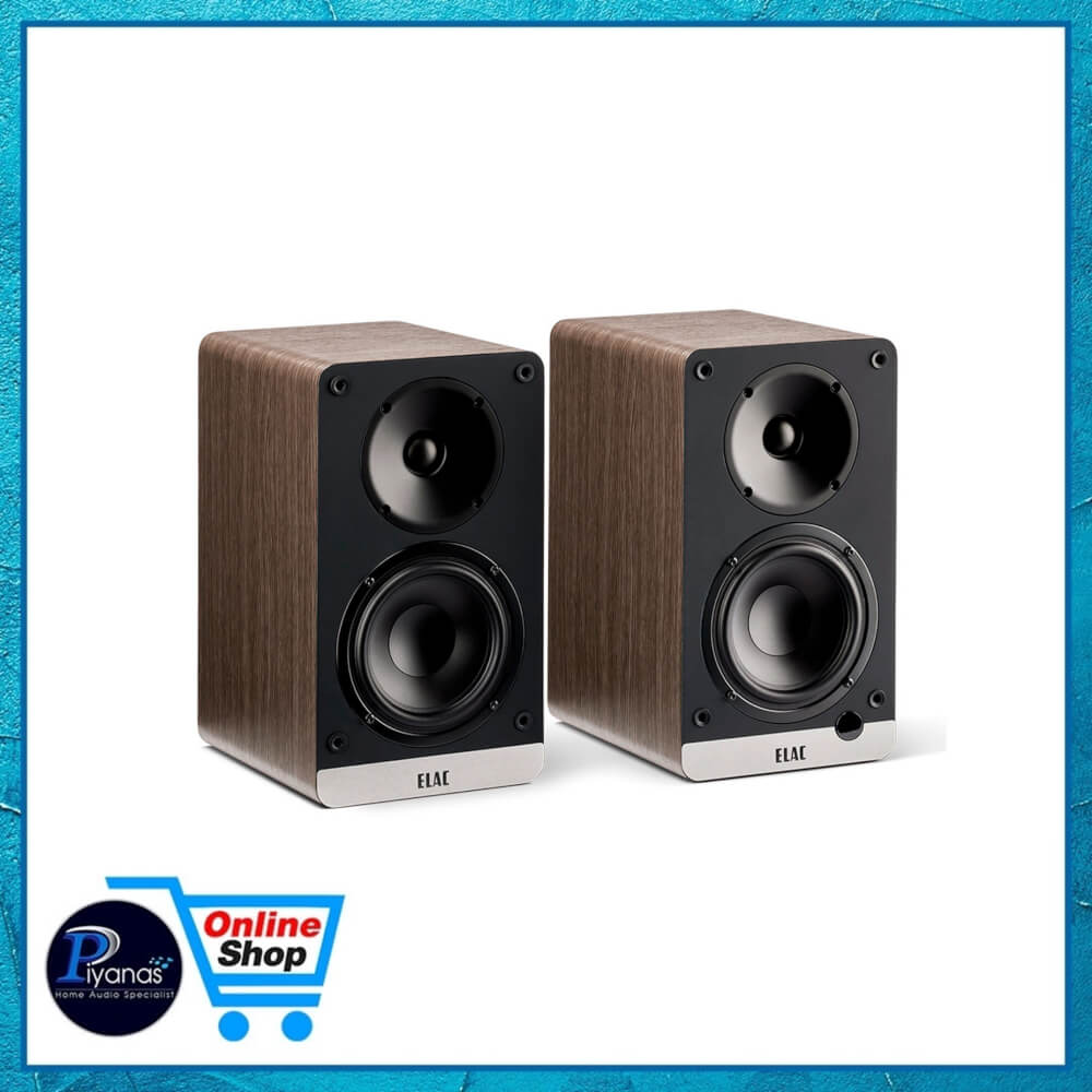 ลำโพง ELAC : DEBUT CONNEX DCB-41 POWERED SPEAKERS (สีวอลนัท)